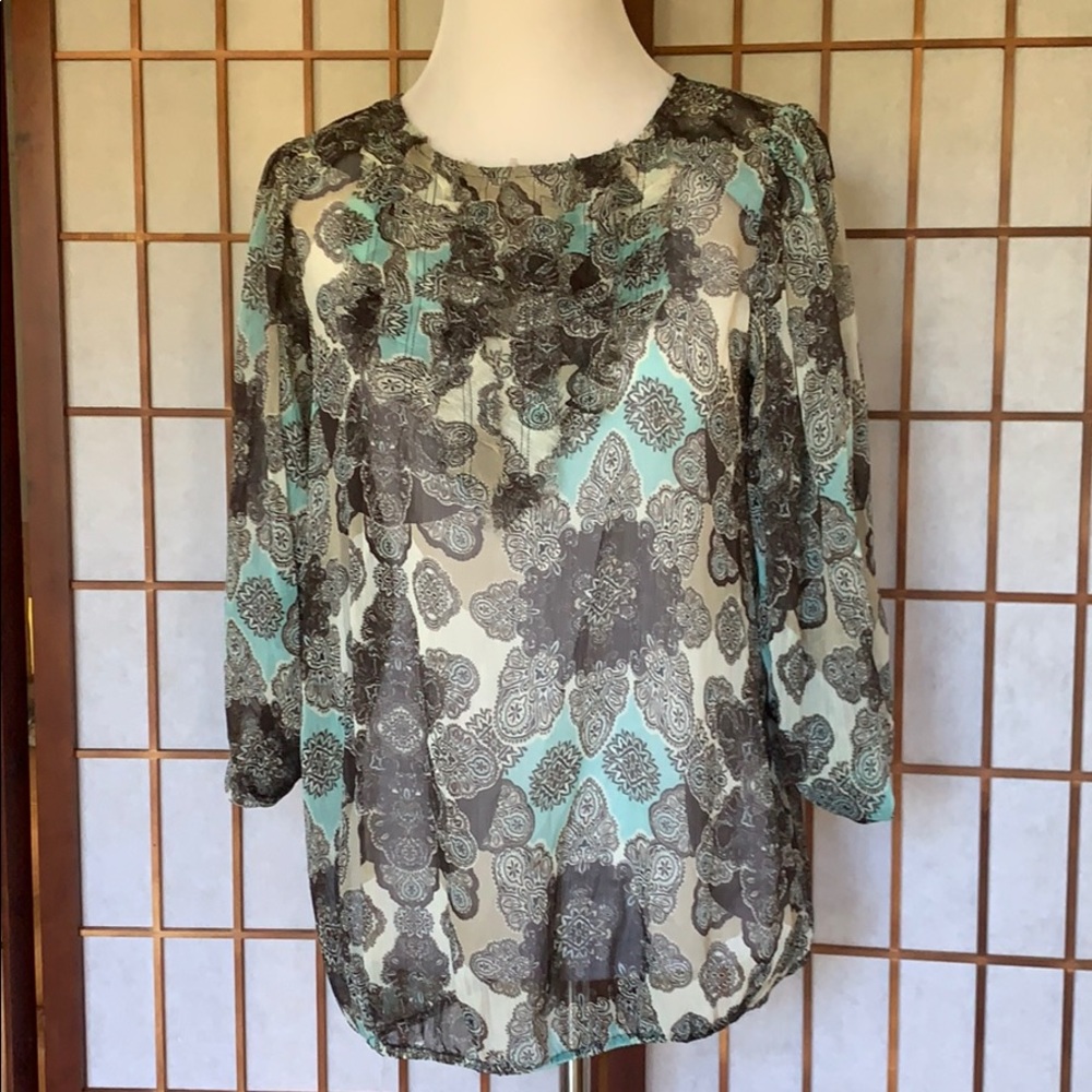 Bcbgeneration Paisley Blouse